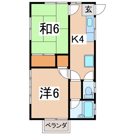 サイバーパーク橋本１丁目の物件間取画像